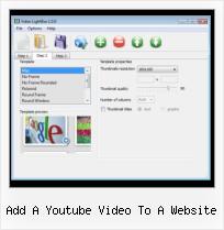 how to embed video on thickbox add a youtube video to a website