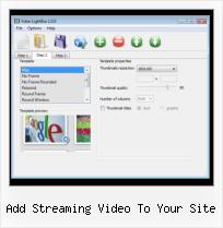 video galleries in jquery add streaming video to your site