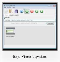 light box video gallery dojo video lightbox