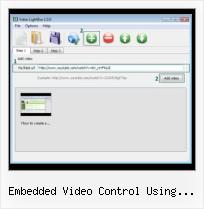 free wordpress video gallery embedded video control using jquery