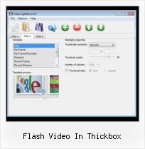 jquery slideshow image and videos flash video in thickbox