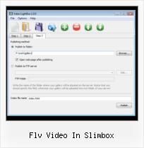 jquery tool for video gallery flv video in slimbox