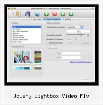 pop up videos in html lightbox jquery lightbox video flv