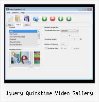 video lilghtbox in jquery jquery quicktime video gallery