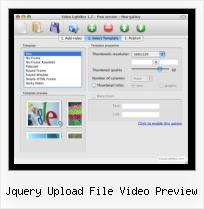 jquery video rotator jquery upload file video preview