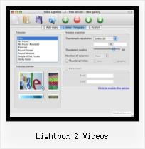 stream video player in lightbox wordpress lightbox 2 videos