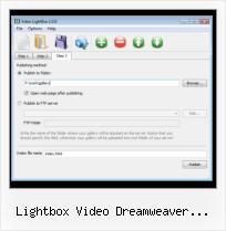 videobox not working in php lightbox video dreamweaver extension