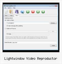 thickbox video tutorial lightwindow video reproductor