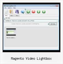 jquery video player slimbox magento video lightbox