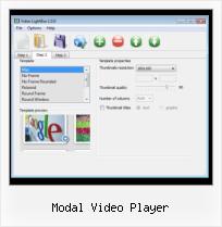 jquery video gallery youtube modal video player