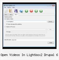 lightbox programme video open videos in lightbox2 drupal 6