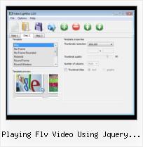 video gallery flv wordpress playing flv video using jquery popup