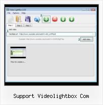 website video gallery support vimeo support videolightbox com