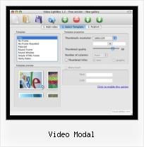 ajax video box connector video modal