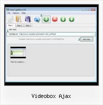 drupal ligtbox video videobox ajax