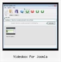 jqyery box video videobox for joomla
