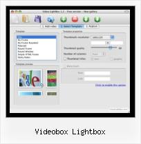 galeria videos jquery videobox lightbox