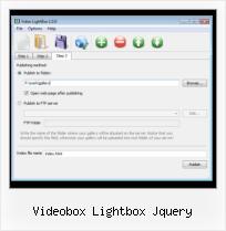 jquery play myspace video videobox lightbox jquery