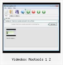 put overlay on video videobox mootools 1 2