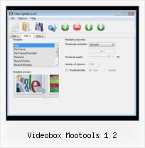 lightbox 2 video mootools videobox mootools 1 2