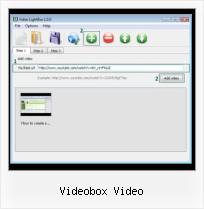videobox jquery videobox video