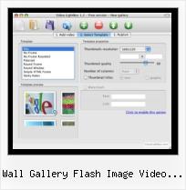player video gallery jquery wall gallery flash image video javascript