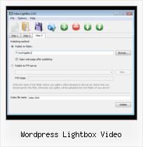 add videos to your website wordpress lightbox video