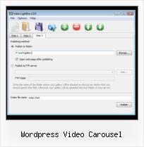 flash video lightbox gallery wordpress video carousel