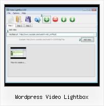 how to load a video in lightbox wordpress video lightbox